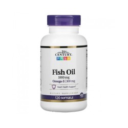 Омега-3 от рибено масло 1000 мг 120 дражета / Fish Oil Omega-3