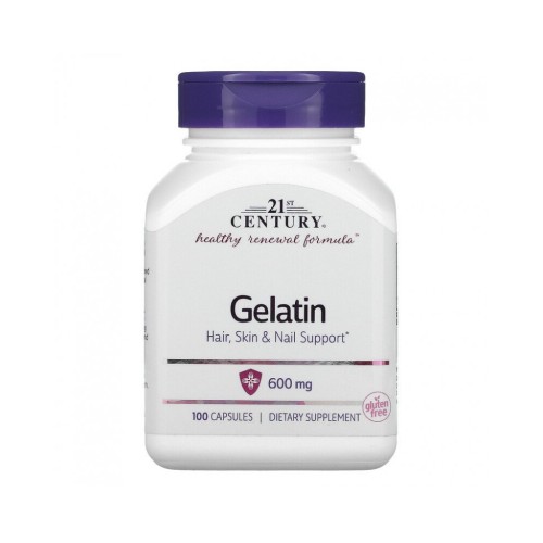 Желатин 600 мг 100 капсули / Gelatin