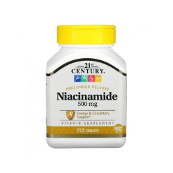 Ниацинамид с удължено освобождаване 500 мг 110 таблетки / Prolonged Release Niacinamide