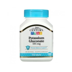 Калий глюконат 595 мг 110 таблетки / Potassium Gluconate