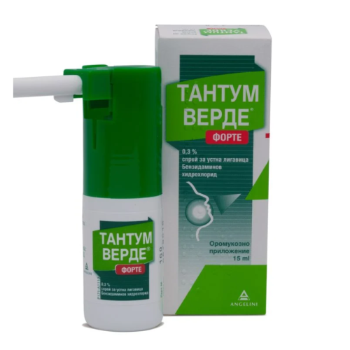 Тантум Верде Спрей Форте 0.3% 15 мл / Tantum Verde Forte