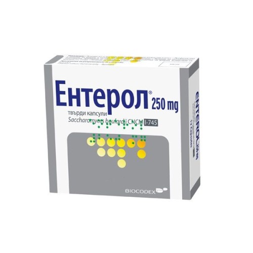 Ентерол 250 мг 12 капсули / Enterol