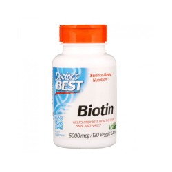 Биотин 5000 мкг 120 капсули / Biotin