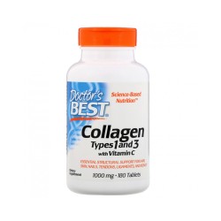 Колаген тип 1 и 3 1000 мг 180 таблетки / Collagen Types 1&3 Vitamin C