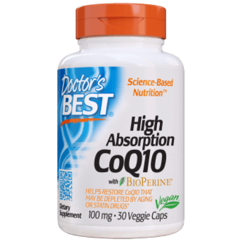 Коензим Q10 100 мг 30 капсули / High Absorption CoQ10