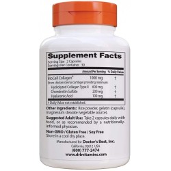 Хиалуронова киселина + Хондроитин сулфат 60 капсули / Hyaluronic Acid + Chondroitin Sulfate