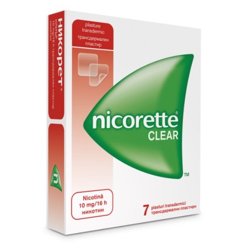 Никорет 10 мг/16 часа 7 трансдермални пластири / Nicorette
