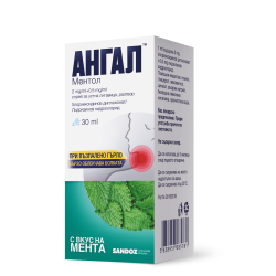 Ангал Спрей Ментол 30 мл / Angal Spray Ангал Спрей Ментол 30 мл / Angal Spray