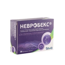 Невробекс 15мг/10мг/0,02 мг 30 таблетки / Neurobex