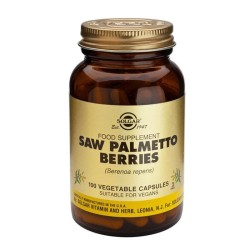 СОЛГАР САО ПАЛМЕТО ПЛОД капсули 100 броя /  SAW PALMETTO BERRIES