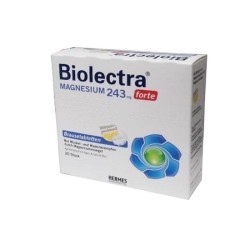 Биолектра Магнезий Форте Лимон 243 мг 20 ефервесцентни таблетки / Biolectra Magnesium Forte