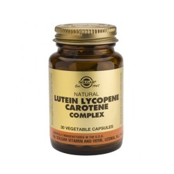 СОЛГАР ЛУТЕИН ЛИКОПЕН КОМПЛЕКС капсули 30 броя /  LUTEIN LYCOPENE CAROTENE COMPLEX capsules 30