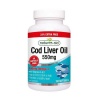МАСЛО ОТ ЧЕРЕН ДРОБ НА ТРЕСКА капсули 550 мг. 120 броя /  COD LIVER OIL