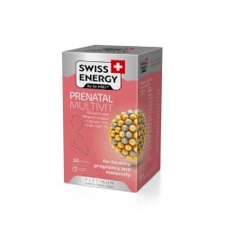 СУИС ЕНЕРДЖИ ПРЕНАТАЛ МУЛТИВИТ капсули 30 броя / SWISS ENERGY PRENATAL MULTIVIT