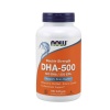 НАУ ФУДС РИБЕНО МАСЛО ДХА (DHA) дражета 500 мг 180 броя /  DHA