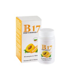 ВИТАМИН Б 17 АМИГДАЛИН капсули 60 броя / PANACEA VITAMIN B 17 AMIGDALIN