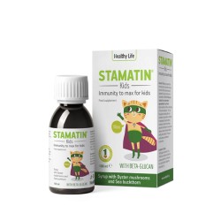 СТАМАТИН КИДС ЯБЪЛКА сироп 100 мл. /  STAMATIN KIDS SYRUP WITH APPLE FLAVOUR