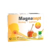 МАГНАЛАБС МАГНАСЕПТ МЕД И ЛИМОН пастили 12 броя / MAGNASEPT honey+lemon МАГНАЛАБС МАГНАСЕПТ МЕД И ЛИМОН пастили 12 броя / MAGNASEPT honey+lemon