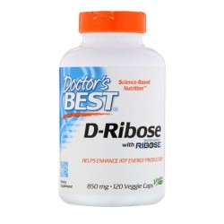 ДОКТОР'С БЕСТ D-РИБОЗА капсули 120 броя /  D-RIBOSE