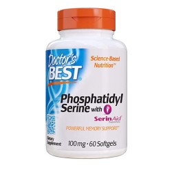 ДОКТОР'С БЕСТ ФОСФАТИДИЛ СЕРИН капсули 60 броя / DOCTORS BEST PHOSPHATIDYL SERINE