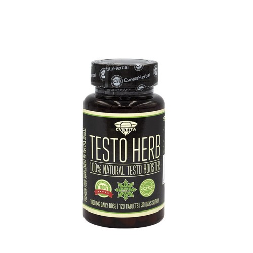 ТЕСТО ХЕРБ таблетки 250 мг. 120 броя / TESTO HERB ТЕСТО ХЕРБ таблетки 250 мг. 120 броя / TESTO HERB