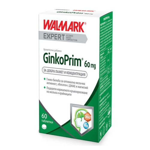 ГинкоПрим 60 мг 60 таблетки / GinkoPrim