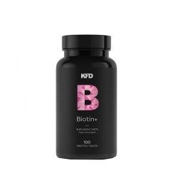 БИОТИН+ КФД НУТРИШЪН таблетки 100 броя /  BIOTIN+