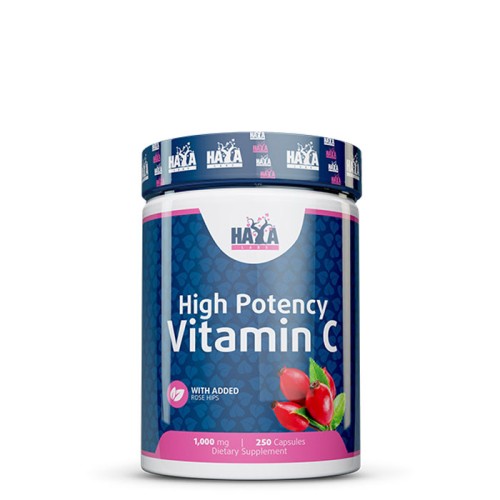 ХАЯ ЛАБС ВИТАМИН Ц + ШИПКА капсули 1000 мг. 250 броя / VITAMIN C WITH ROSE HIPS ХАЯ ЛАБС ВИТАМИН Ц + ШИПКА капсули 1000 мг. 250 броя / VITAMIN C WITH ROSE HIPS