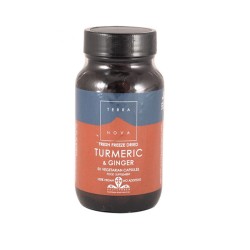 КУРКУМА И ДЖИНДЖИФИЛ капсули 50 броя /  TURMERIC AND GINGER