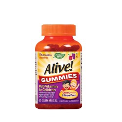 АЛАЙВ МУЛТИВИТАМИНИ ЗА ДЕЦА желирани таблетки 60 броя /  ALIVE MULTI-VITAMIN FOR CHILDREN GUMMIES