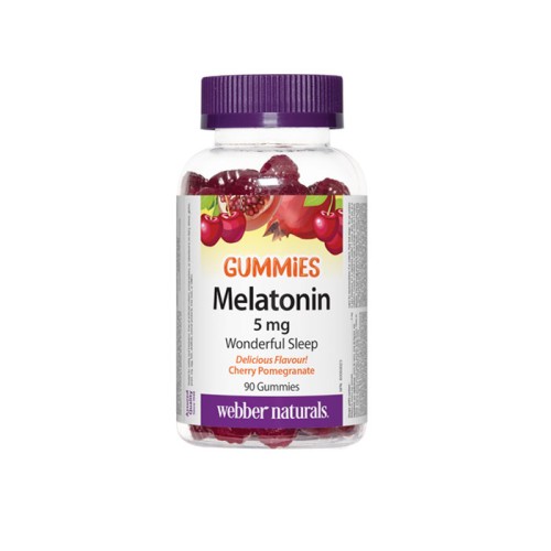 МЕЛАТОНИН ГЪМИС желирани таблетки 5 мг. 90 броя /  MELATONIN GUMMIES
