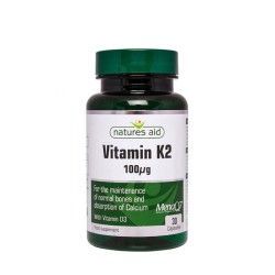 ВИТАМИН К2 капсули 30 броя /  VITAMIN K2
