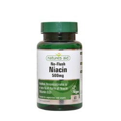 НИАЦИН (ВИТАМИН B3) таблетки 60 броя /  NIACIN (VITAMIN B3)