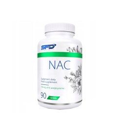 NAC N-АЦЕТИЛ ЦИСТЕИН СФД НУТРИШЪН таблетки 90 броя /  NAC
