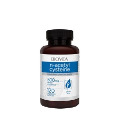 БИОВЕА N-АЦЕТИЛ ЦИСТЕИН капсули 120 броя /  N-ACETYL CYSTEINE