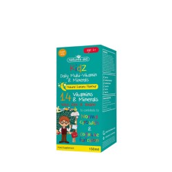 МУЛТИВИТАМИНИ + МИНЕРАЛИ ЗА ДЕЦА 150 мл. /  KIDS DAILY MULTI - VITAMIN & MINERALS