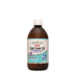 МАСЛО ОТ ЧЕРЕН ДРОБ НА ТРЕСКА 500 мл. /  COD LIVER OIL