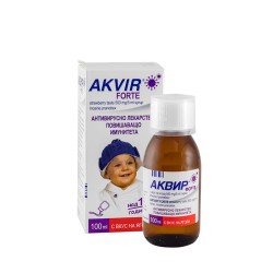 АКВИР ФОРТЕ сироп с вкус на ягода 500 мг/5 мл 100 мл / AKVIR FORTE