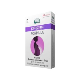 ПРЕГНА ФОРМУЛА таблетки 30 броя / PREGNA FORMULA