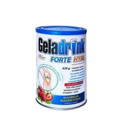 ГЕЛАДРИНК ФОРТЕ ХИАЛ ЯГОДА 420 гр. /  GELADRINK FORTE HYAL STRAWBERRY