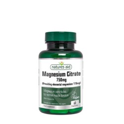 МАГНЕЗИЕВ ЦИТРАТ + ВИТАМИН B6 капсули 60 броя /  MAGNESIUM CITRATE + VITAMIN B6