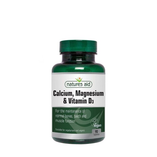 КАЛЦИЙ, МАГНЕЗИЙ, ВИТАМИН Д3 таблетки 90 броя /  CALCIUM, MAGNESIUM, VITAMIN D3