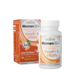 МУЛТИВИТАМИНИ ЗА ЖЕНИ 50+ капсули 30 броя /  MULTIVITAMINS AND MINERALS FOR WOMANS 50+