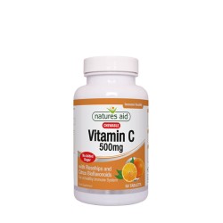 ВИТАМИН C дъвчащи таблетки 500 мг. 50 броя /  VITAMIN C chewable tablets