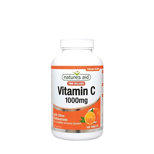 ВИТАМИН С ТАЙМ РИЛИЙЗ таблетки 1000 мг. 180 броя /  VITAMIN C TIME RELEASE