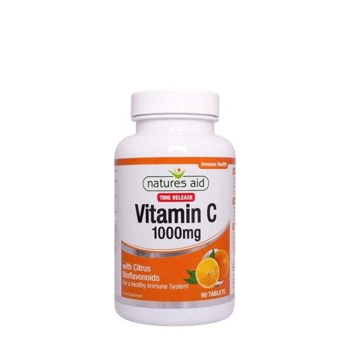 ВИТАМИН С ТАЙМ РИЛИЙЗ таблетки 1000 мг. 90 броя /  VITAMIN C TIME RELEASE