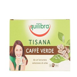 ЧАЙ ОТ ЗЕЛЕНО КАФЕ ЕКВИЛИБРА филтър 15 броя /  TEA GREEN COFFEE