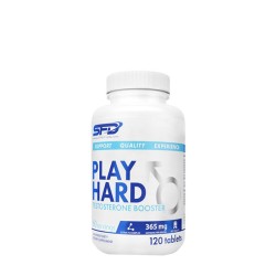ПЛЕЙ ХАРД ТЕСТОСТЕРОН БУСТЕР СФД НУТРИШЪН таблетки 120 броя /  PLAY HARD TESTOSTERONE BOOSTER