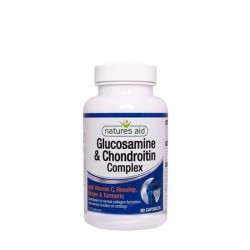 ГЛЮКОЗАМИН + ХОНДРОИТИН КОМПЛЕКС капсули 90 броя /  GLUCOSAMINE + CHONDROITIN COMPLEX