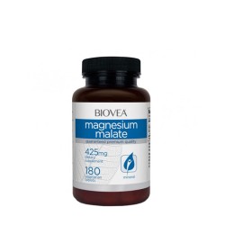 БИОВЕА МАГНЕЗИЙ МАЛАТ таблетки 425 мг. 180 броя /  MAGNESIUM MALATE